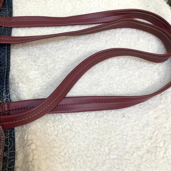 FENDON'S of Bishop CA Large Open Utility Tote Patchwork Upholstery Fabrics - Picture 12 of 16